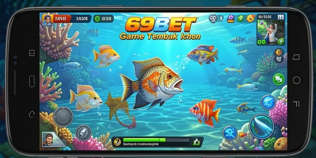 Screenshot gameplay Tembak Ikan yang menegangkan di 69BET.