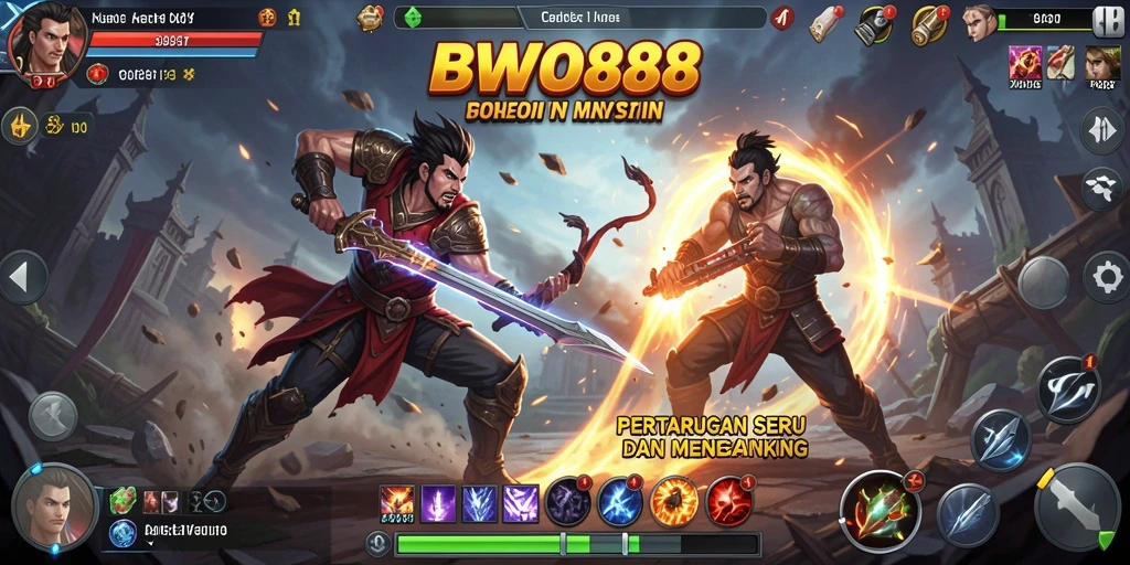Tampilan gameplay seru dan menegangkan di BWO888.