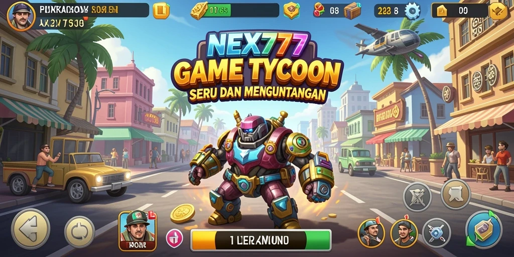 Tampilan gameplay NEX777 yang menarik dan interaktif.