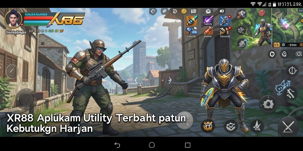 Screenshot utama XR88 yang menunjukkan fitur pengingat yang intuitif.